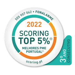 FONALARME Selo Top 5% PME Score